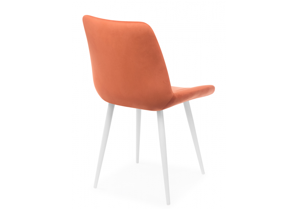 Стул на металлокаркасе Седа терракотовый (zd 432) / белый