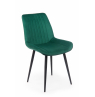 Стул на металлокаркасе Седа зеленый (zd 667) / черный