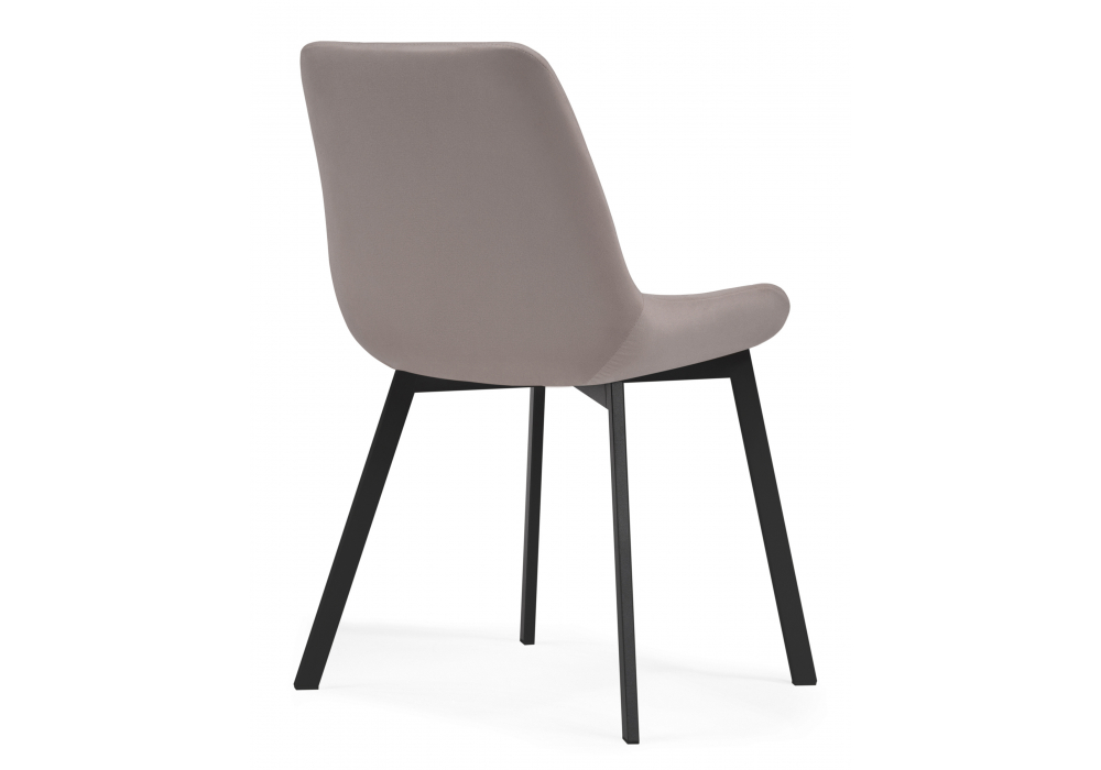 Стул на металлокаркасе Стронг латте / черный