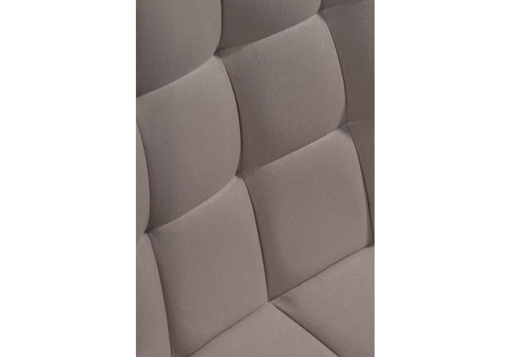 Стул на металлокаркасе Стронг латте / черный