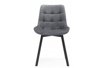 Комплект стульев Вейв 4 шт светло-серый / черный