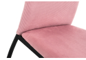 Стул Tod pink / black