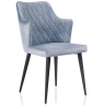 Стул на металлокаркасе Velen light blue