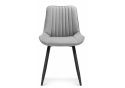Стул на металлокаркасе Вейв светло-серый (hl 63) / 10К черный каркас