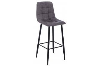 Барный стул Chio black / dark grey