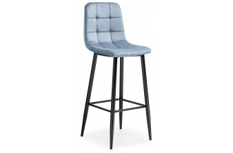 Барный стул Chio blue / black