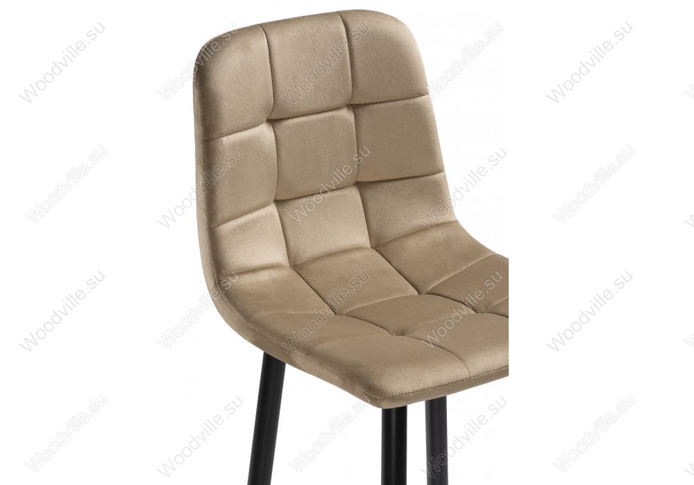 Барный стул Chio dark beige / black