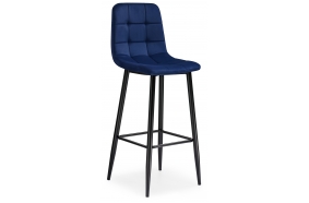 Барный стул Chio dark blue / black