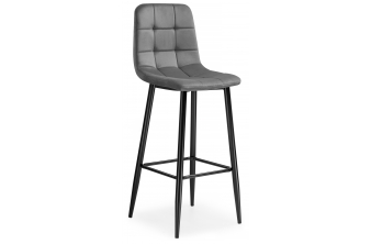 Барный стул Chio dark gray / black