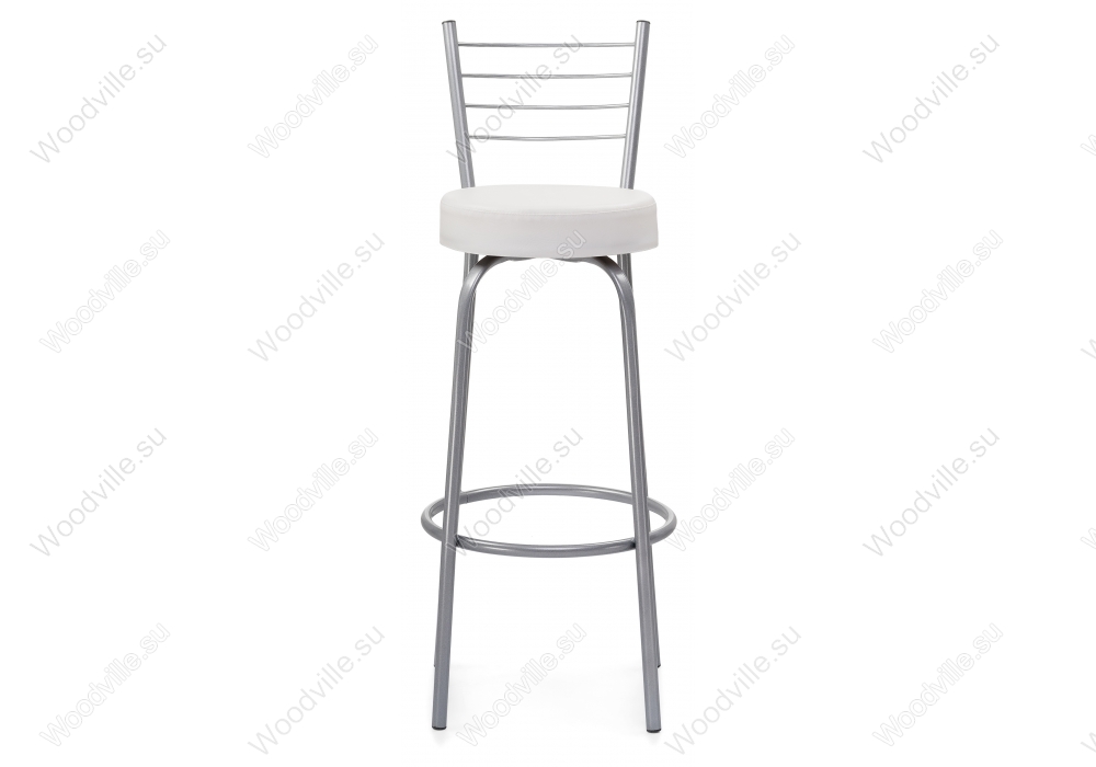 Барный стул Kuroda белый полимер / светлый мусс