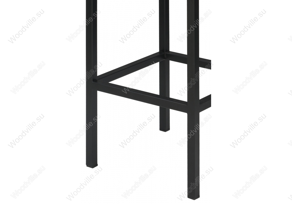 Барный стул Лофт темно-серый / черный матовый