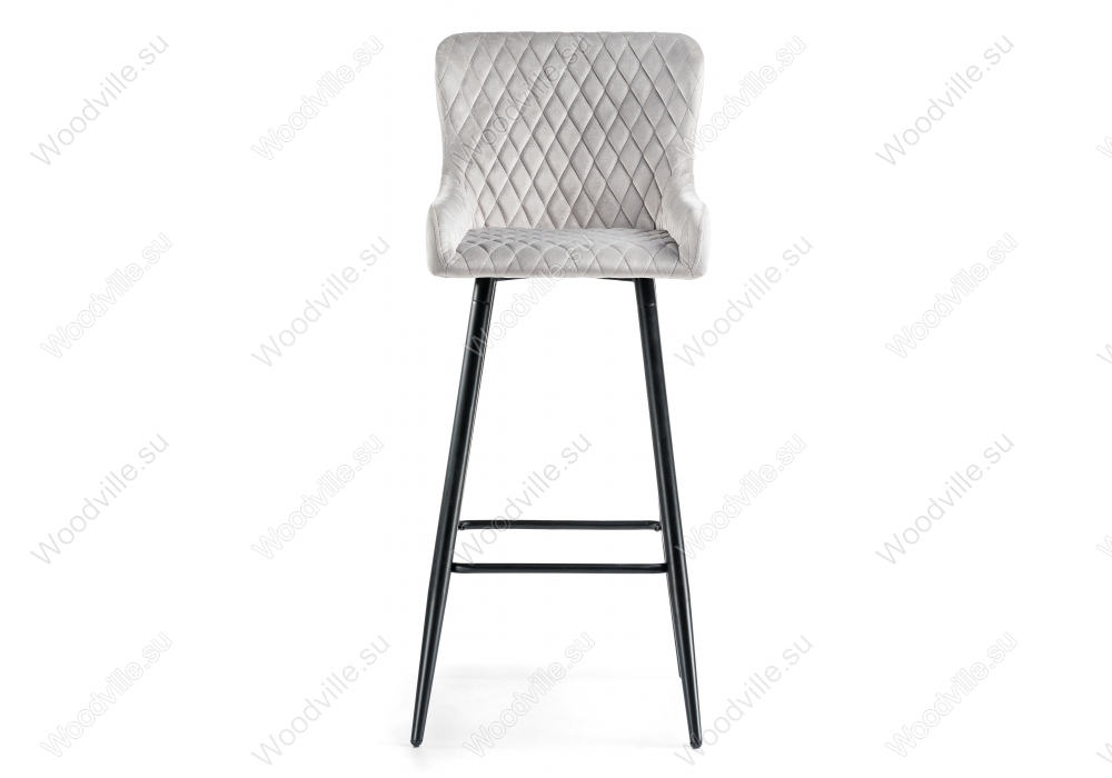 Барный стул Mint light gray / black