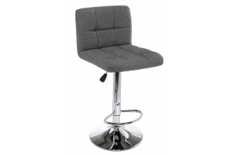 Барный стул Paskal grey fabric
