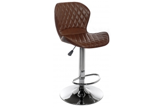 Барный стул Shanon CColl T-1002 brown leather