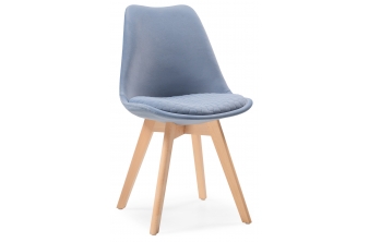 Деревянный стул Bonuss blue / wood