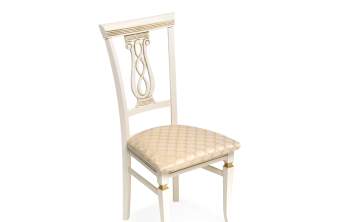 Деревянный стул Калатея вишня / ткань М22