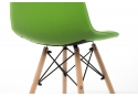 Деревянный стул Kvadro green