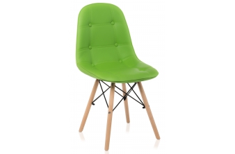 Деревянный стул Kvadro green