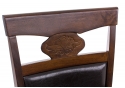 Кресло Luiza dirty oak / dark brown