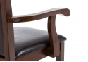 Кресло Luiza dirty oak / dark brown