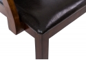 Кресло Luiza dirty oak / dark brown