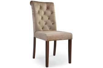 Стул Amelia dark walnut / fabric beige