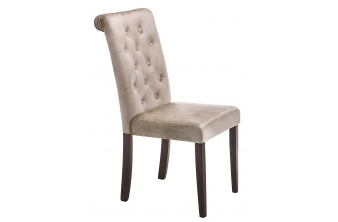 Стул Amelia dark walnut / fabric beige
