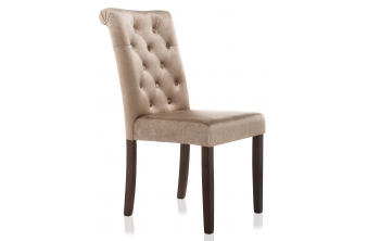 Стул Amelia dark walnut / fabric beige
