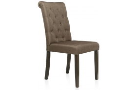 Стул Amelia dark walnut / fabric brown