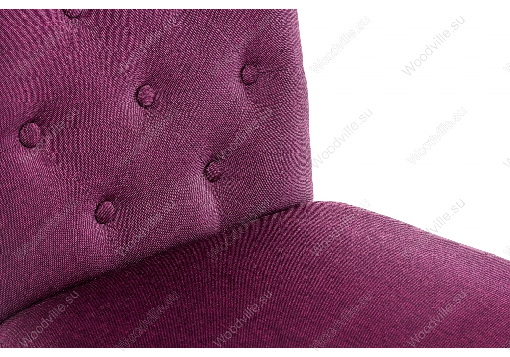 Стул Amelia dark walnut / fabric purple