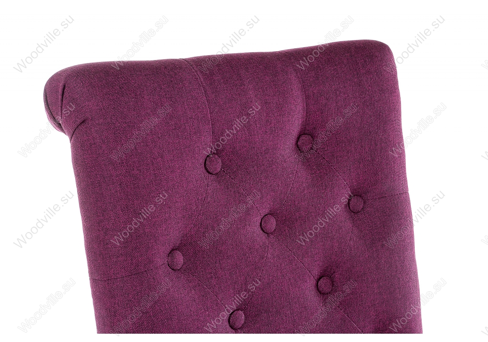 Стул Amelia dark walnut / fabric purple