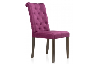 Стул Amelia dark walnut / fabric purple