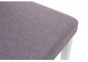 Стул Amelia white / fabric fog
