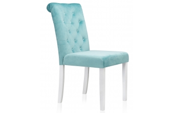 Стул Amelia white / fabric tiffany