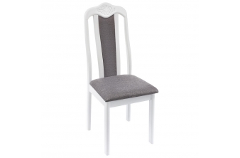 Стул деревянный Aron Soft white / light grey