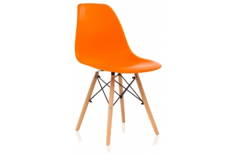 Стул Eames PC-015 оранжевый