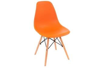Стул Eames PC-015 оранжевый