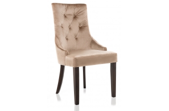 Стул Elegance dark walnut / fabric beige