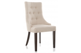 Стул Elegance dark walnut / fabric cream
