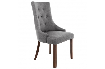 Стул Elegance dark walnut / fabric grey