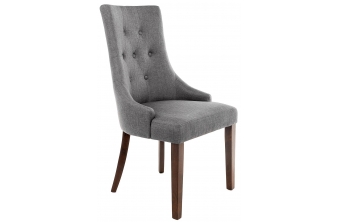 Стул Elegance dark walnut / fabric grey