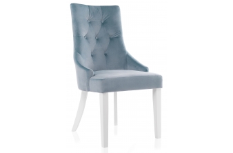 Стул Elegance white / blue