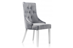 Стул Elegance white / grey