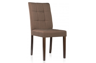 Стул Madina dark walnut / fabric brown