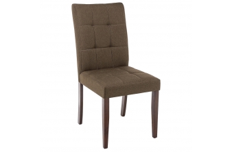 Стул Madina dark walnut / fabric brown