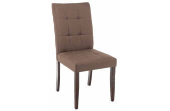 Стул Madina dark walnut / fabric brown