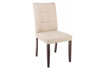 Стул Madina dark walnut / fabric cream