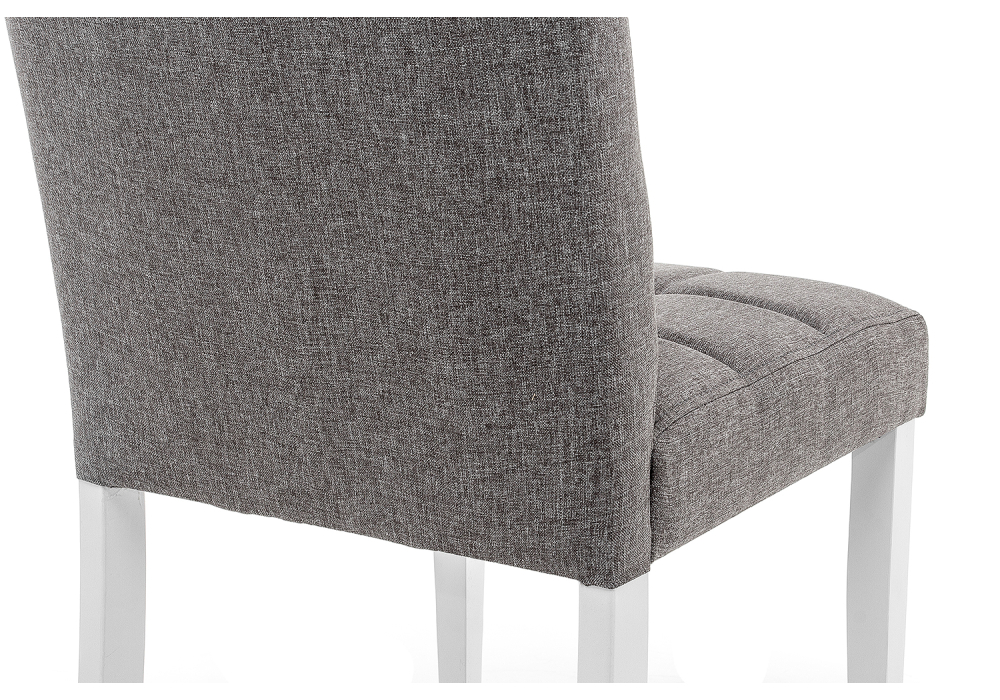 Стул Madina white / fabric pebble