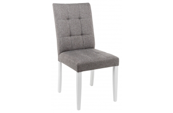 Стул Madina white / fabric pebble
