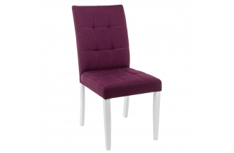 Стул Madina white / fabric purple